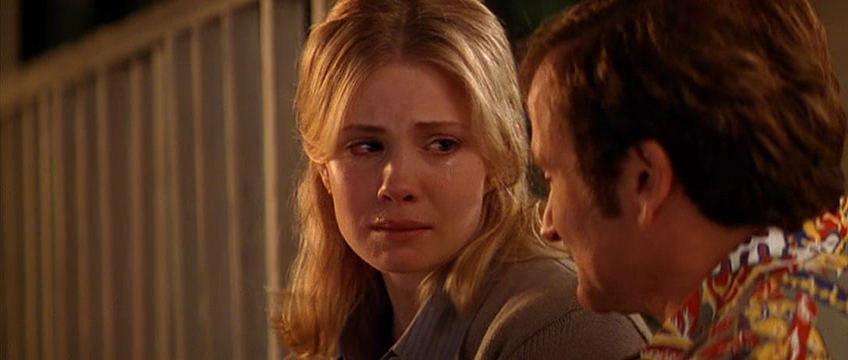 Patch (Robin Williams) and Carin (Monica Potter) talk from the movie Patch Adams